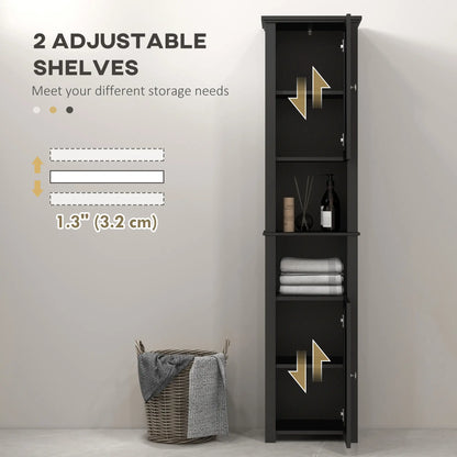 Tall Medicine Cabinet, Freestanding Bathroom Storage, Black Bathroom Cabinets at Gallery Canada