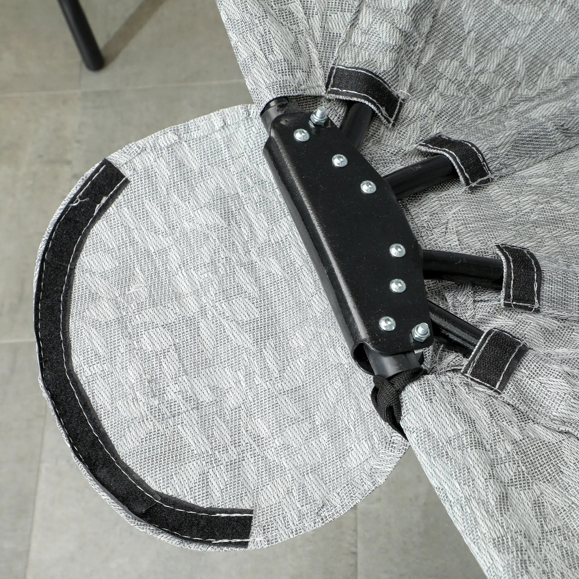 Egg Chair, Folding Basket, Hanging Swing with Stand, Cushions, Grey Patio Swings with Stand at Gallery Canada