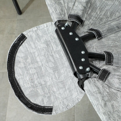 Egg Chair, Folding Basket, Hanging Swing with Stand, Cushions, Grey Patio Swings with Stand at Gallery Canada