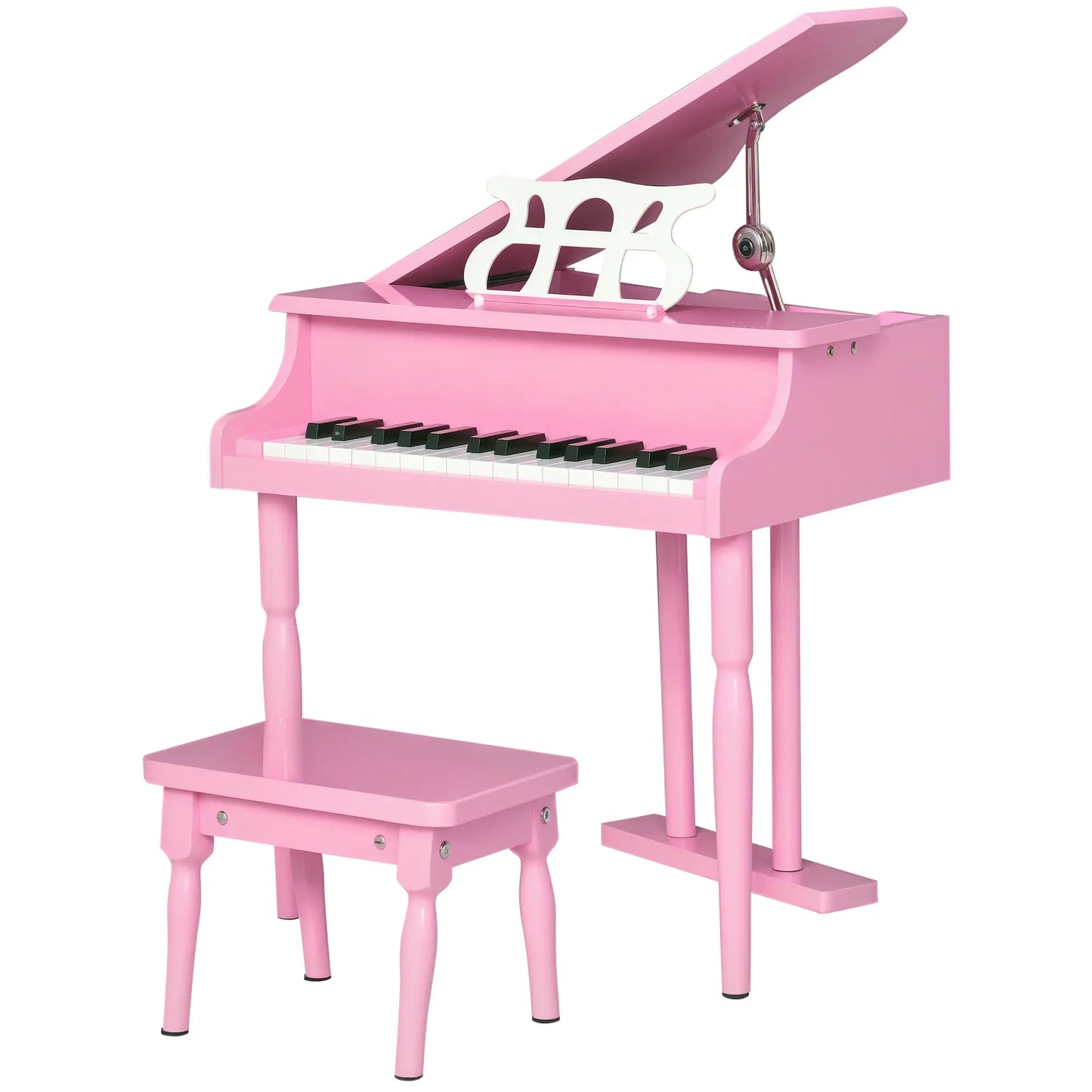 Modern Kids Piano, 30 Keys, Mini Toy with Music Stand, Pink Electronic Musical Pianos Pink at Gallery Canada