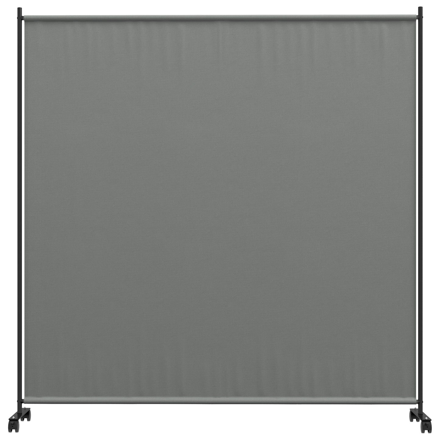 Outdoor Room Divider, Rolling Privacy Screen, 6ft Tall Side Awnings Dark Grey at Gallery Canada