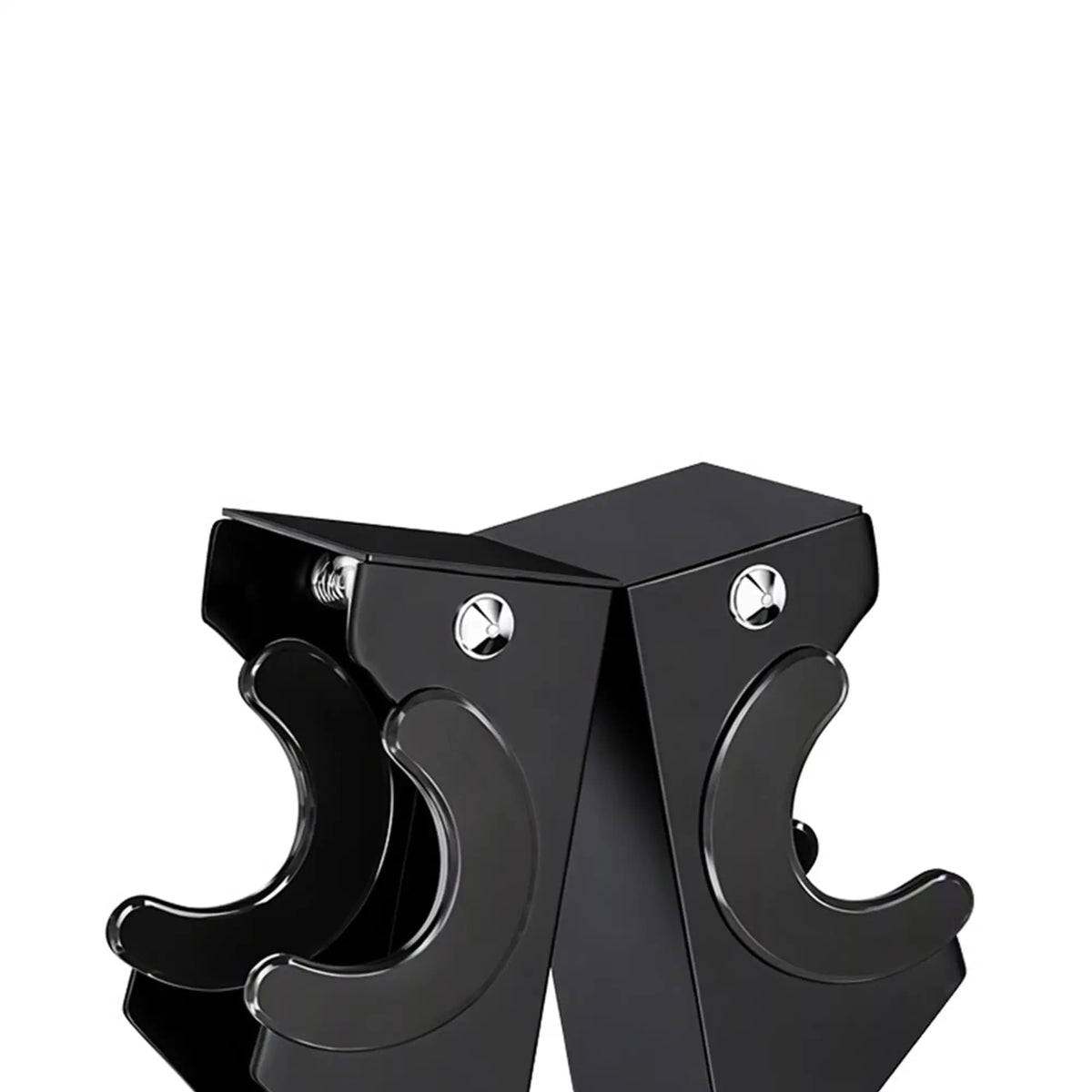 5-Tier Dumbbell Rack, A-Frame Weight Stand with Tray and Wheels, 264 LBS, Black Dumbbells & Barbells at Gallery Canada