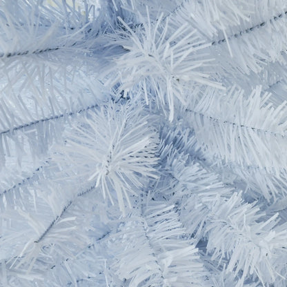 5ft Artificial Christmas Tree, 536 Branch Tips, Metal Stand, White White Christmas Trees at Gallery Canada