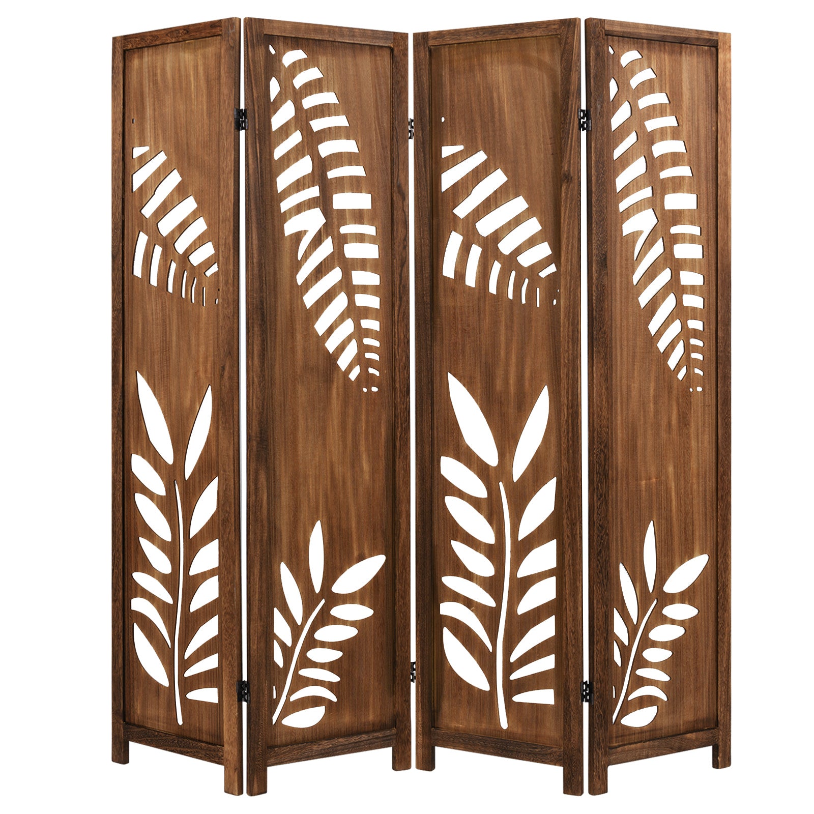 5.6 FT Folding Partition Stand, 4 Panel Room Divider Room Dividers at Gallery Canada