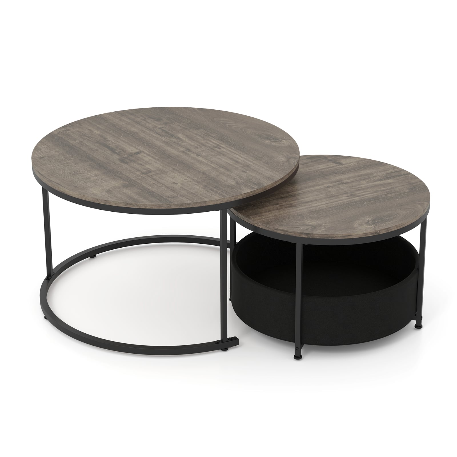 Round Coffee Table Set, 31.5