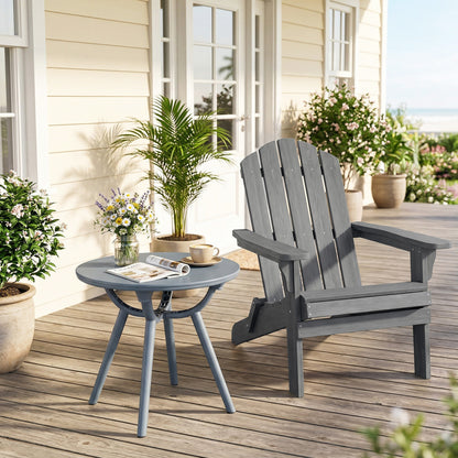 Round Patio Storage Side Table, Set Of 2, Gray Patio Coffee Tables at Gallery Canada