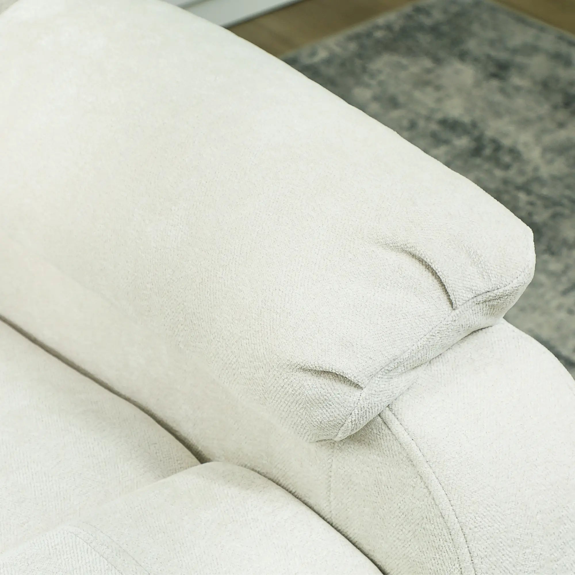 Massage Recliner Chair, Power Recliner, Remote, Pockets, 2 Memory Positions, Beige Single Sofas at Gallery Canada