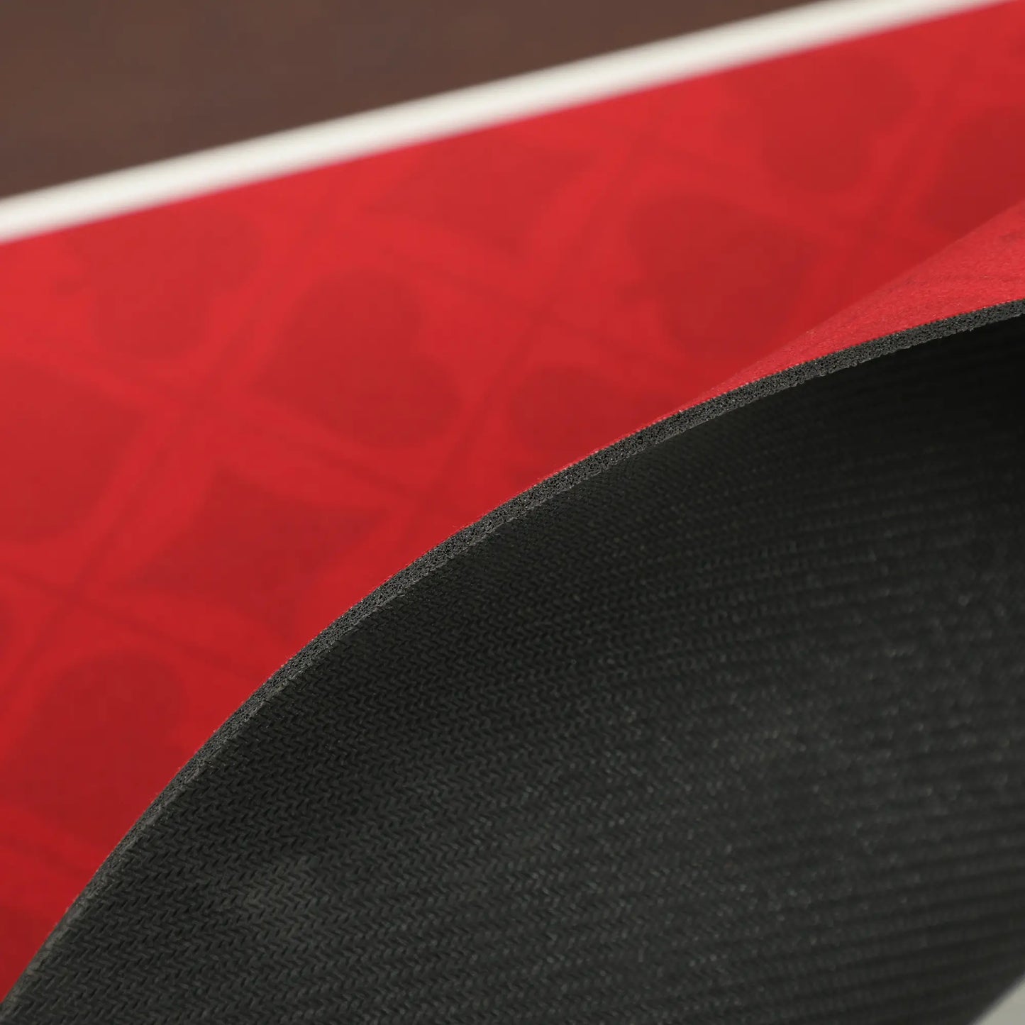 12 Player Poker Table Top Mat, Red Game Tables at Gallery Canada