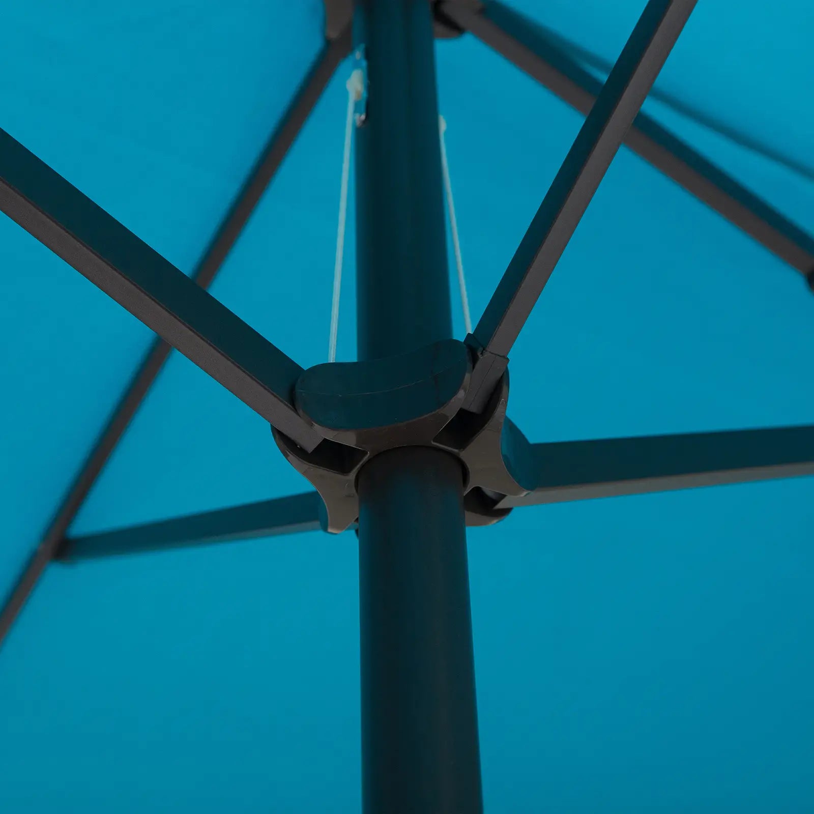 15ft Double-Sided Patio Umbrella, Twin Canopy, Crank, Sky Blue Sun Umbrellas at Gallery Canada
