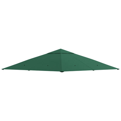 10' x 10' Gazebo Canopy, UV Protected Sun Shade, Green Gazebo Canopy Replacement Green at Gallery Canada