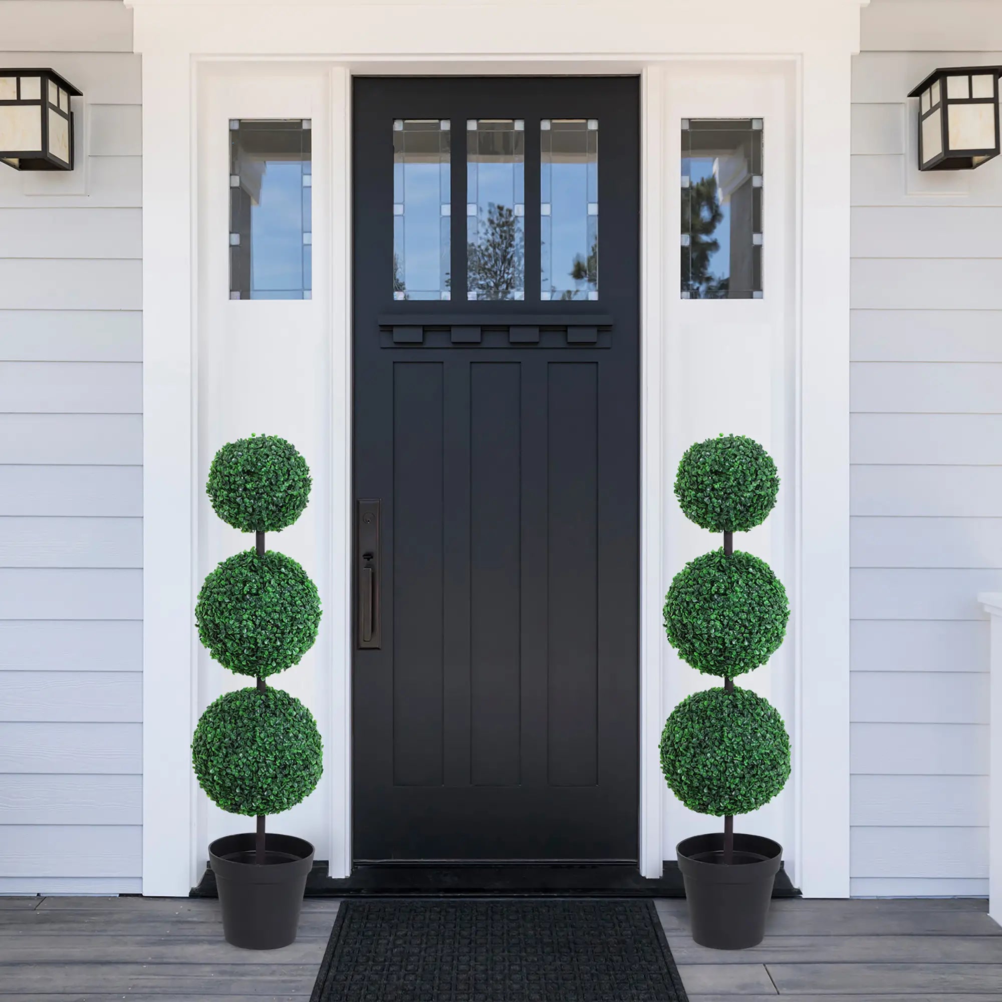 Artificial Ball Boxwood Topiary Trees, 44.1