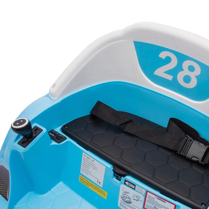 12V Toddler Bumper Car, 360 Remote Control, Lights Music Horn, 1.5-5 Years, Light Blue Electric Toy Cars at Gallery Canada