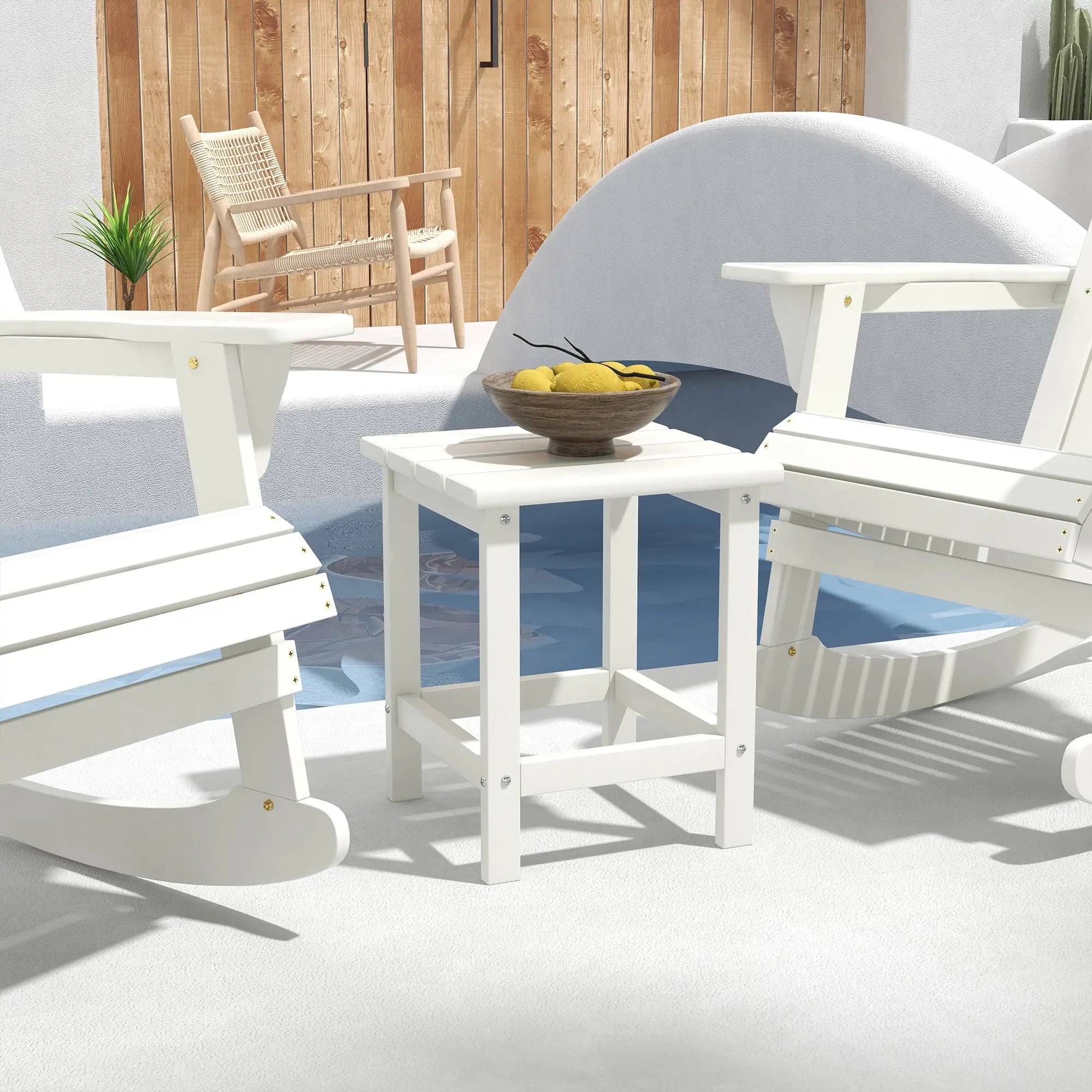 Square Side Table, 15