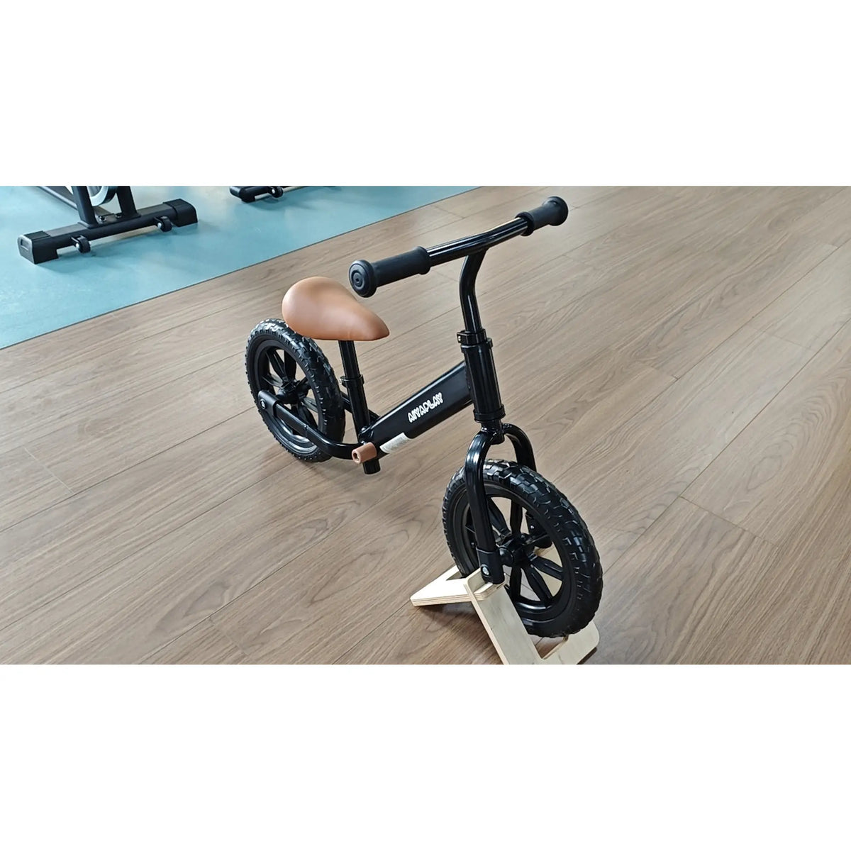 Balance Bike, Adjustable Seat and Handlebar, 2-5 Years Old, Black