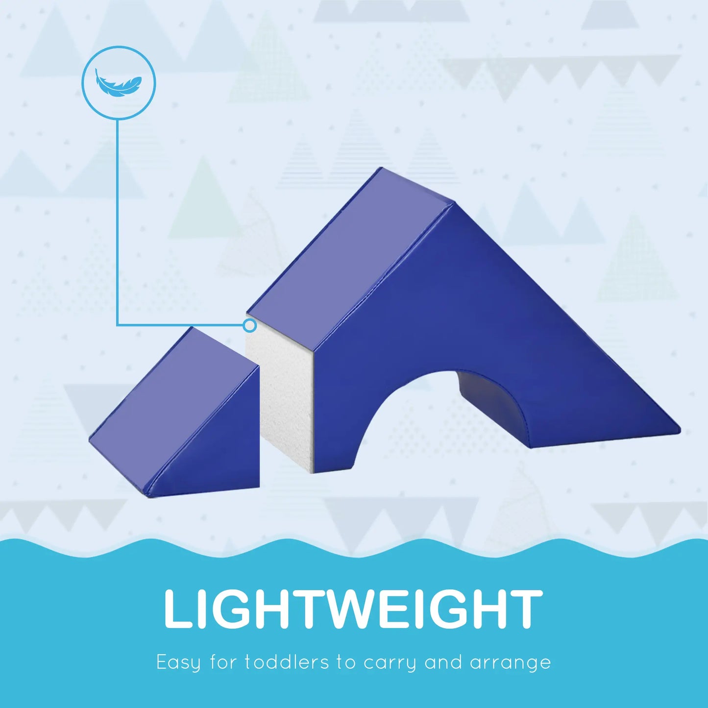 11 Piece Soft Play Blocks, Kids Climb Crawl Gym, Foam Building, Light Color Baby Gym & Playmats at Gallery Canada