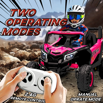 12V Kids Ride On Car, Remote Control, Battery Powered, Pink Electric Toy Cars at Gallery Canada