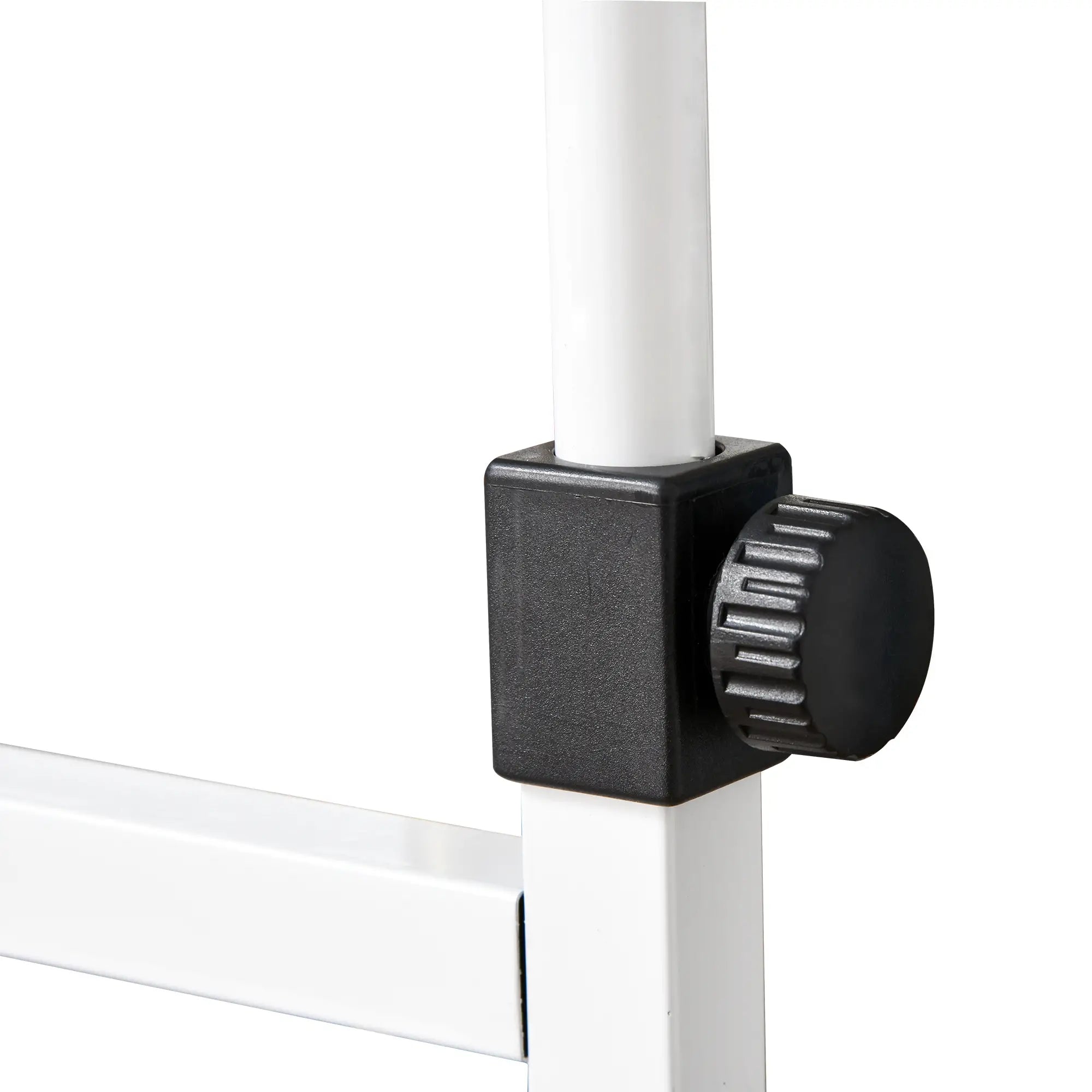 Mobile Standing Desk, Adjustable Height 31.5 inch, White Side Tables at Gallery Canada