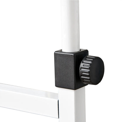 Mobile Standing Desk, Adjustable Height 31.5 inch, White Side Tables at Gallery Canada