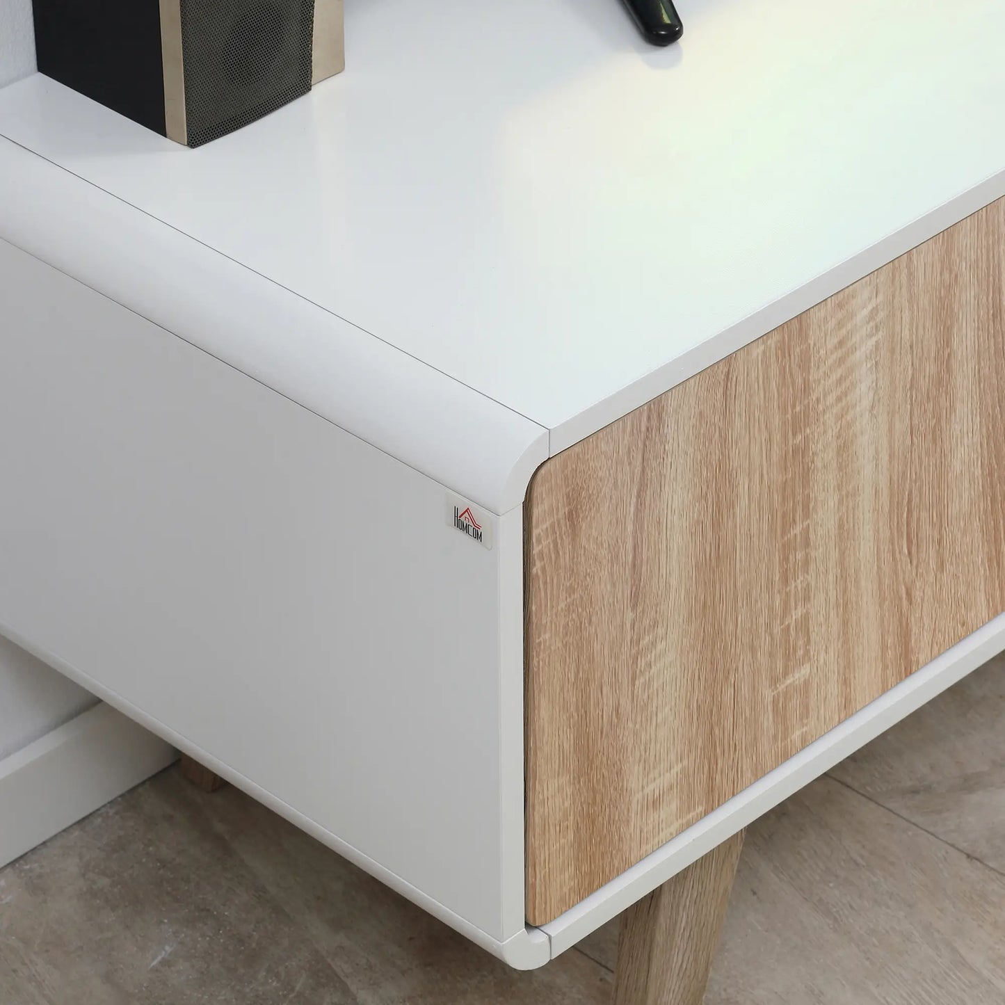 Modern TV Stand for 72" TVs, Push-Open Drawer, Storage, Cable Management TV Stands at Gallery Canada