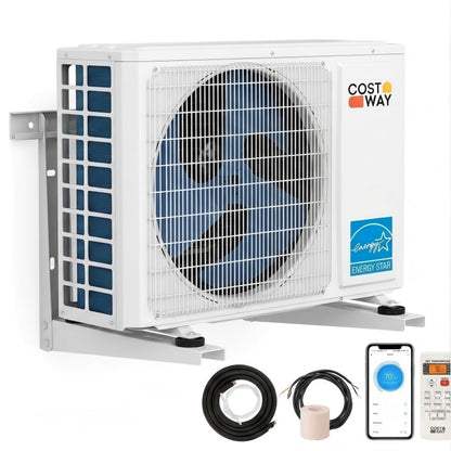 12000 BTU 24 SEER2 Mini Split Heat Pump, White