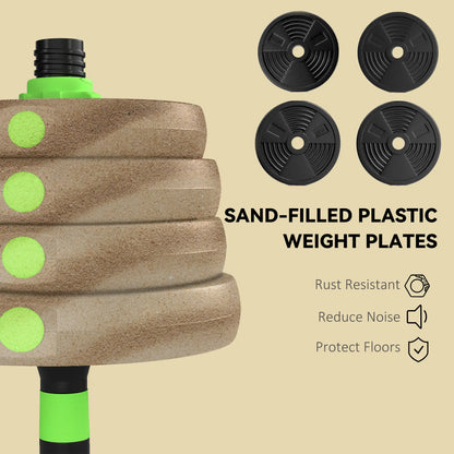 Adjustable Dumbbell Set, 3 in 1 Weights, 66lb with Connector, Non-Slip Grip Dumbbells & Barbells at Gallery Canada