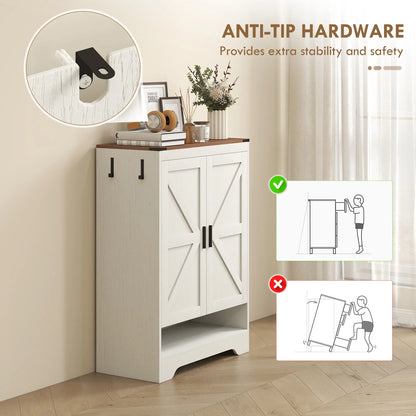 5-Tier Shoe Storage Cabinet, 15 Pairs, White Shoe Storage Cabinets & Racks at Gallery Canada