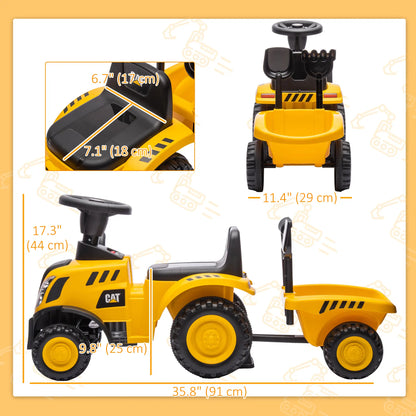 No Power Ride On Tractor with Shovel, Trailer Toy Excavators at Gallery Canada