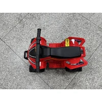 6V Kids ATV Quad, Button Control, 45Mins Runtime, Red