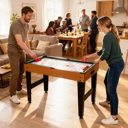 53 in 5-in-1 Multi Game Table, Foosball Pool Hockey Table Tennis Basketball