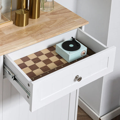 Kitchen Tilt Out Trash Bin Cabinet, Free Standing, White Storage Cabinets at Gallery Canada