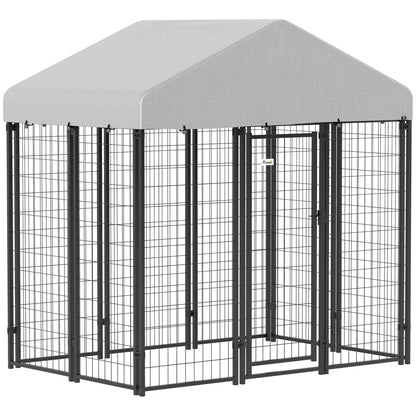 Outdoor Dog Kennel, Waterproof UV-Resistant Cover, 6 x 4 x 6 ft Houses, Kennels & Pens at Gallery Canada