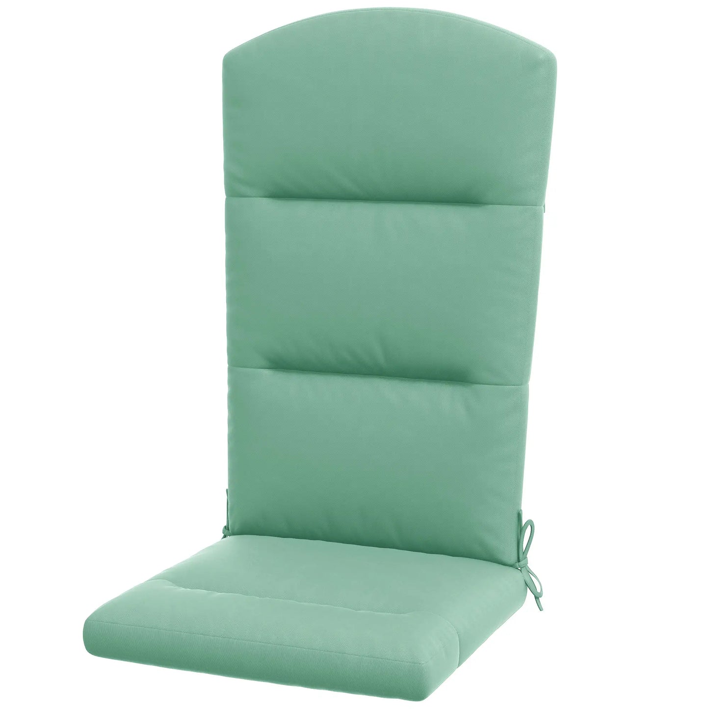 Adirondack Chair Cushion, with Back and Ties, Green Patio Chair Cushions Green at Gallery Canada
