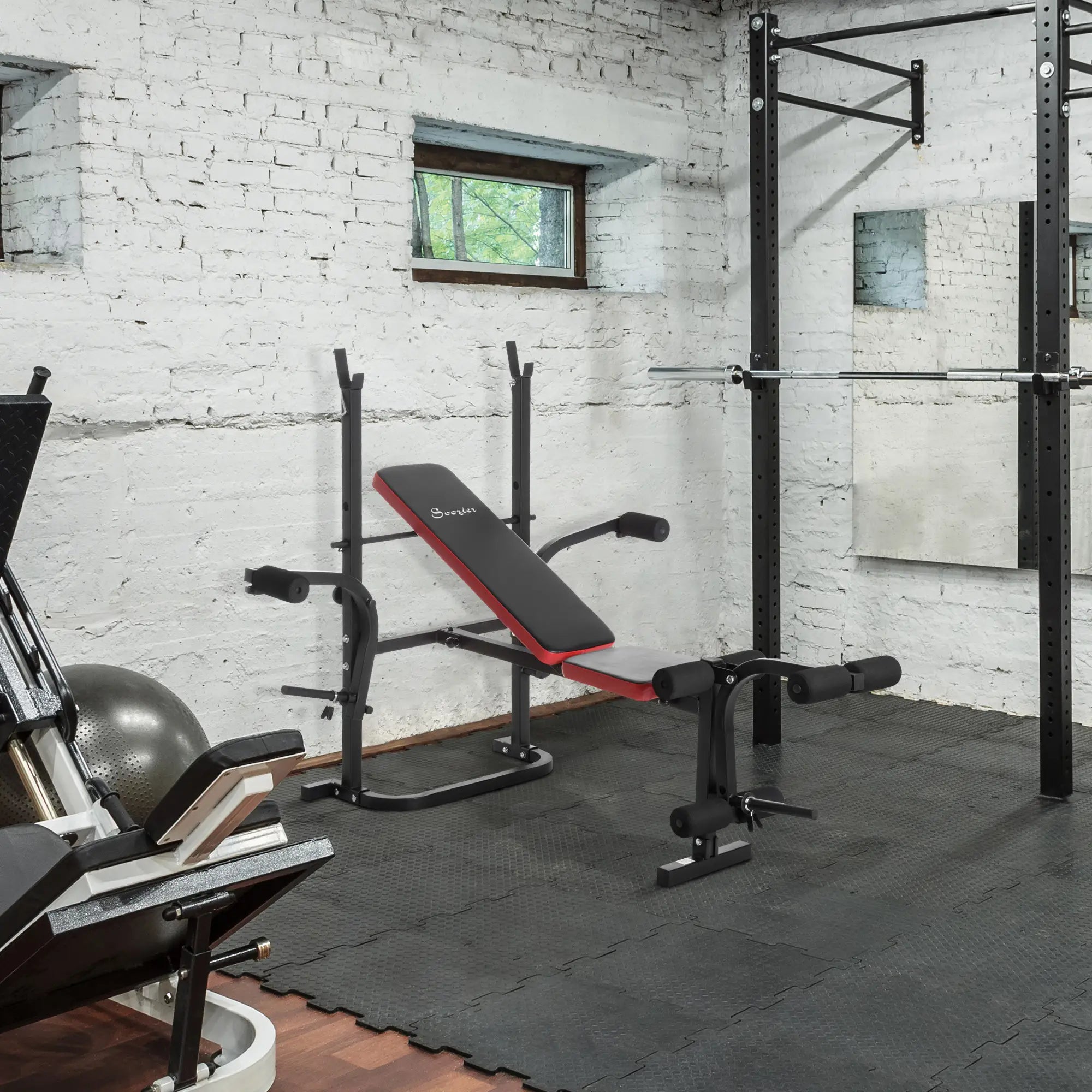 Adjustable Weight Bench, Leg Developer, Barbell Rack, Home Gym Weight Benches at Gallery Canada