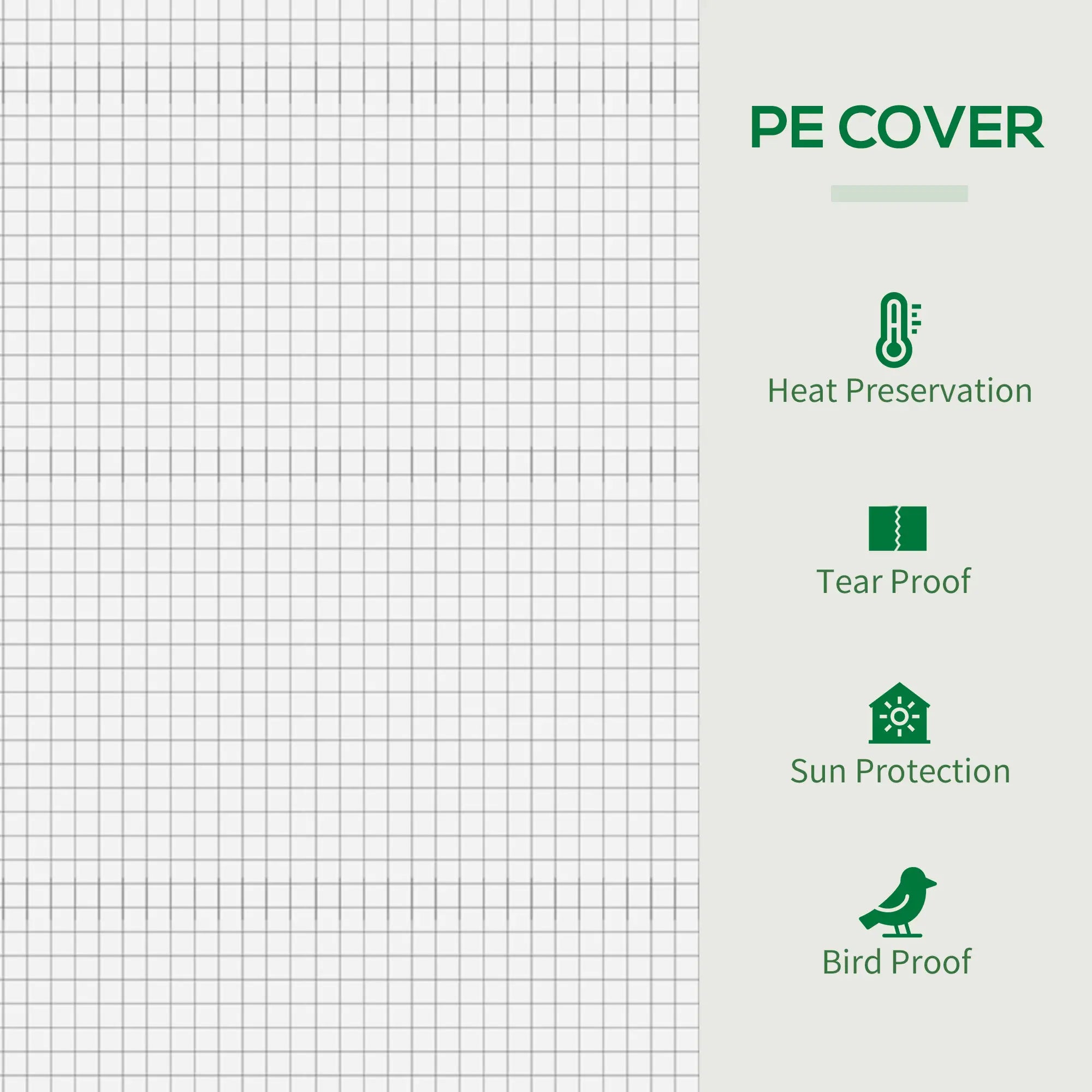 6.6' x 2.5' x 5.5' Walk-In Greenhouse, Steel Frame, White Walk In Greenhouses at Gallery Canada