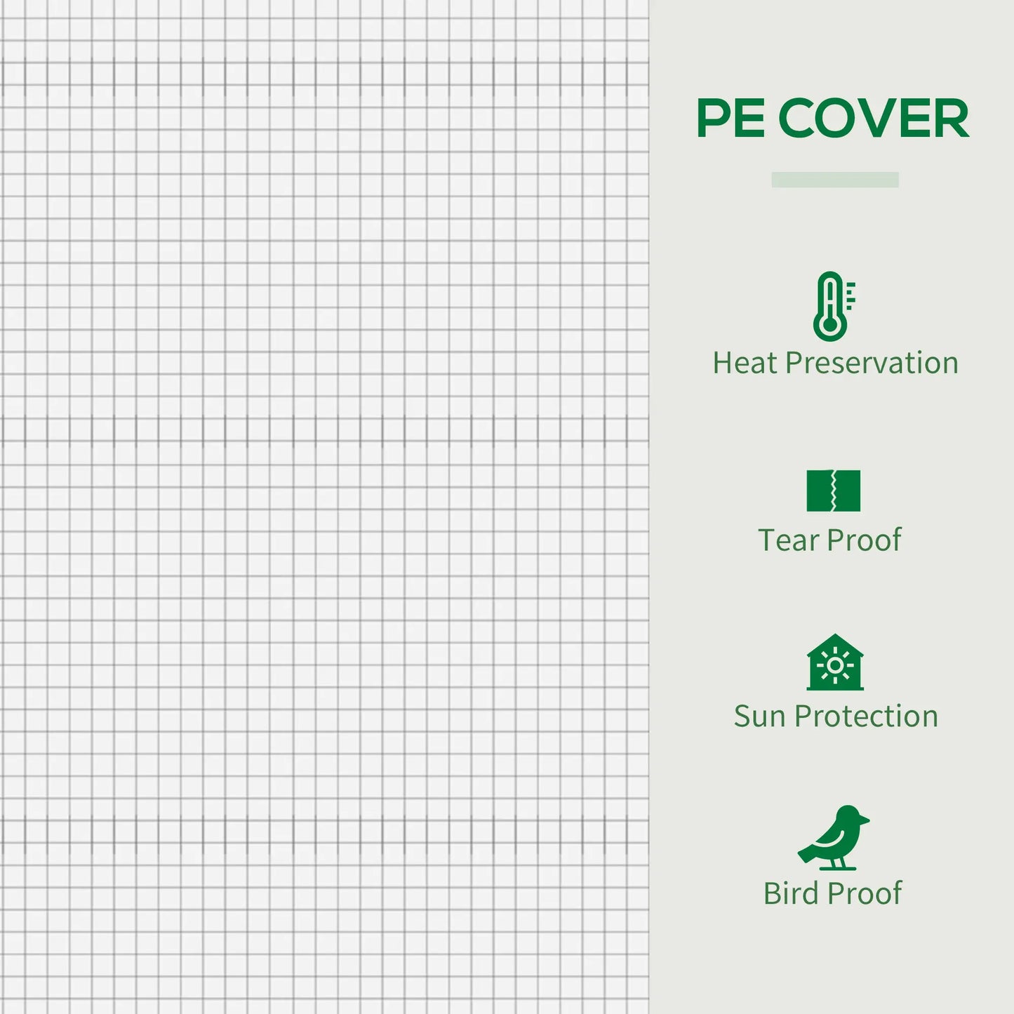 6.6' x 2.5' x 5.5' Walk-In Greenhouse, Steel Frame, White Walk In Greenhouses at Gallery Canada