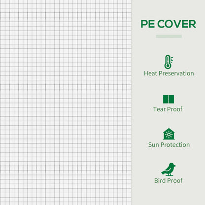 6.6' x 2.5' x 5.5' Walk-In Greenhouse, Steel Frame, White Walk In Greenhouses at Gallery Canada