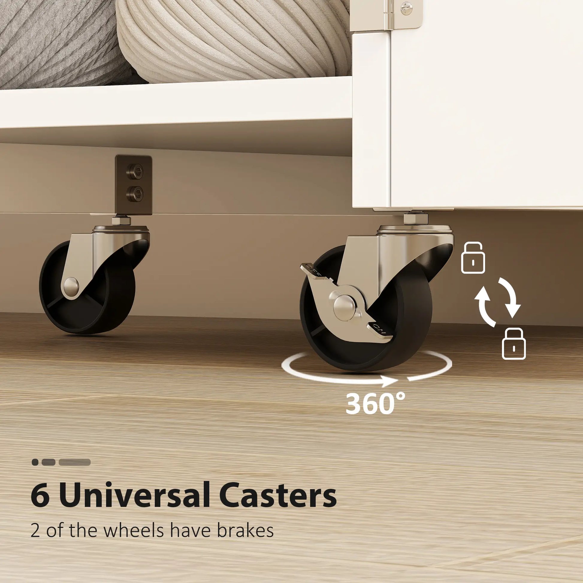Sewing Machine Table, Drop Leaf, 2 Doors, Adjustable Shelf, White Sewing Cabinets at Gallery Canada