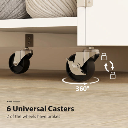 Sewing Machine Table, Drop Leaf, 2 Doors, Adjustable Shelf, White Sewing Cabinets at Gallery Canada