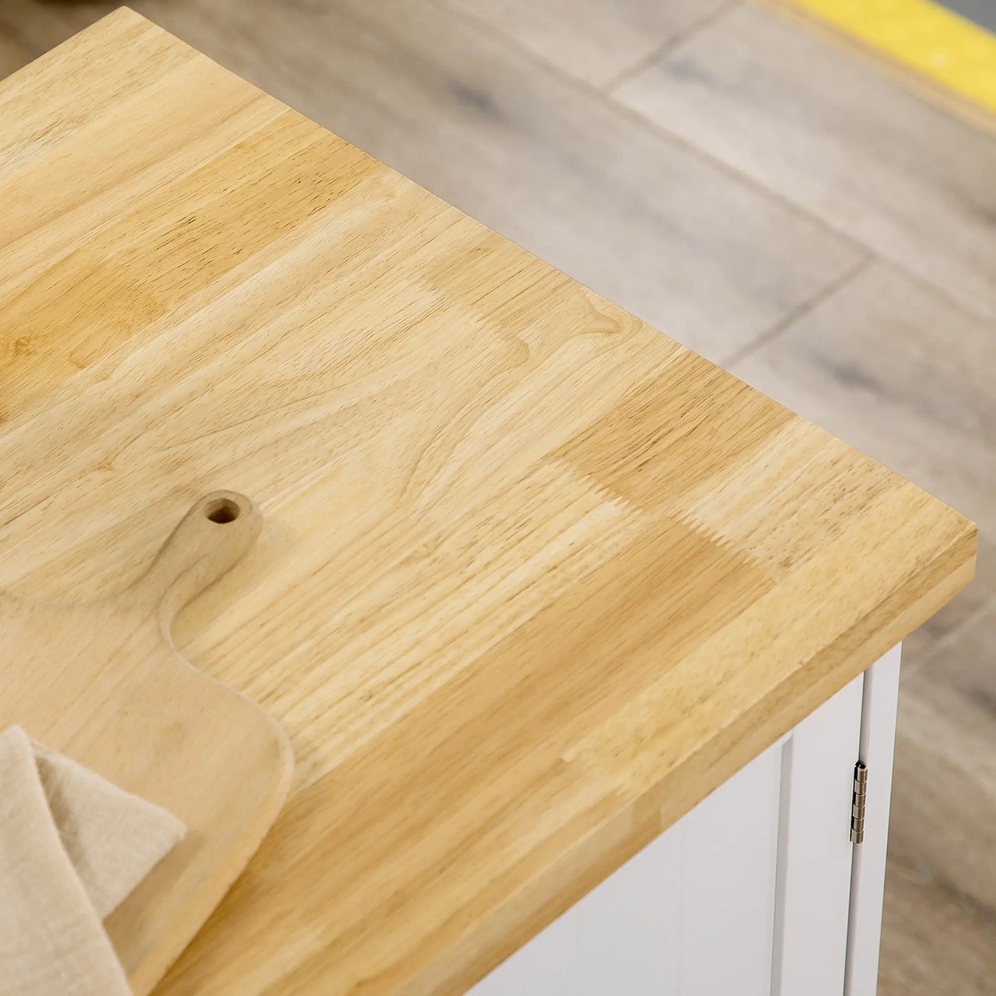 Rolling Kitchen Island with Storage, Drawer, Cabinets, Towel Rack Kitchen Islands & Kitchen Carts at Gallery Canada