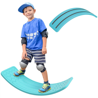 32.3" Balance Board, Kids Wobble Board, Ages 3-6, Blue Baby Gym & Playmats Blue at Gallery Canada