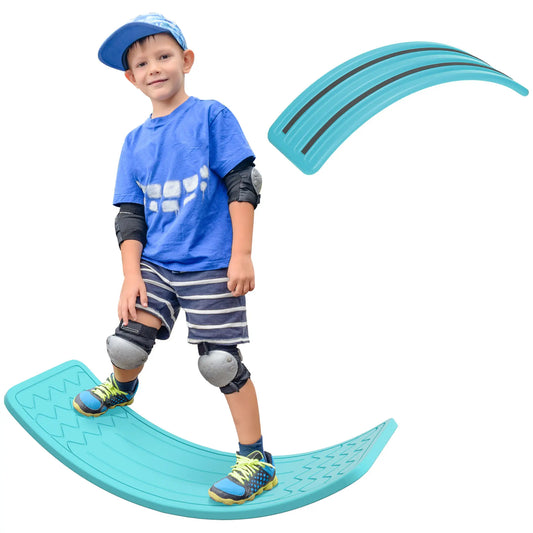 32.3" Balance Board, Kids Wobble Board, Ages 3-6, Blue Baby Gym & Playmats Blue at Gallery Canada