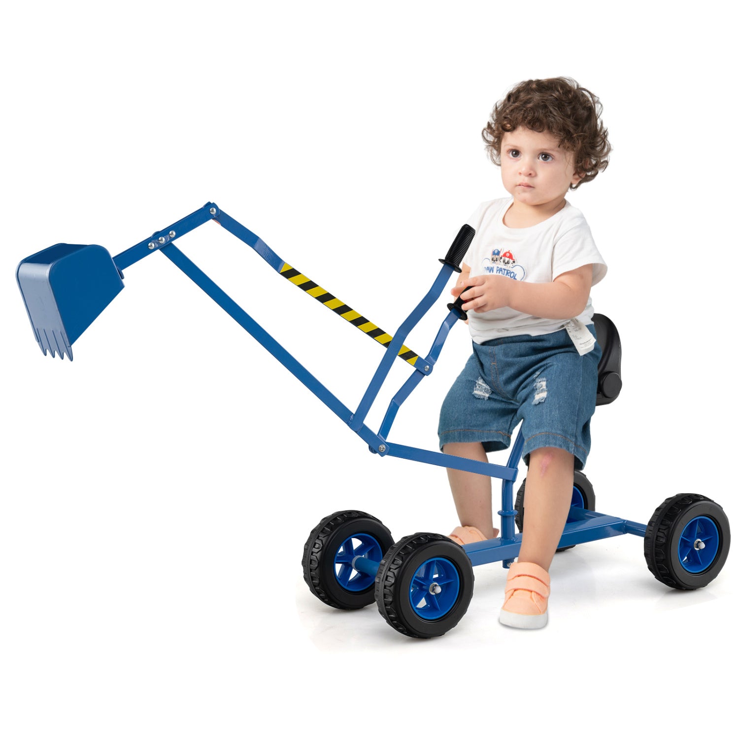 Kids Sand Digger, 2-Handed Controls, Flexible Shovel, Blue Sandboxes at Gallery Canada