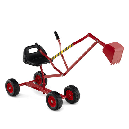 Kids Sand Digger, 2-Handed Controls, Flexible Shovel, Red Sandboxes at Gallery Canada