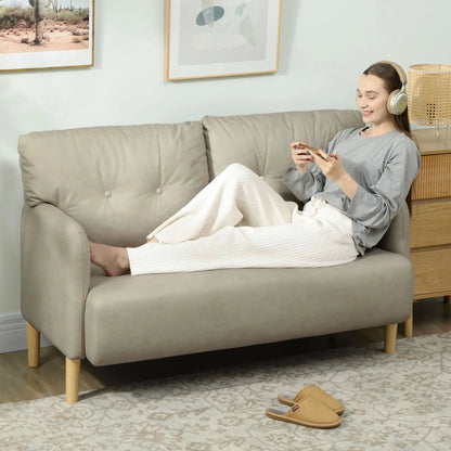 2 Seat Sofa, Upholstered Couch, Beige 2-Seater Sofas at Gallery Canada