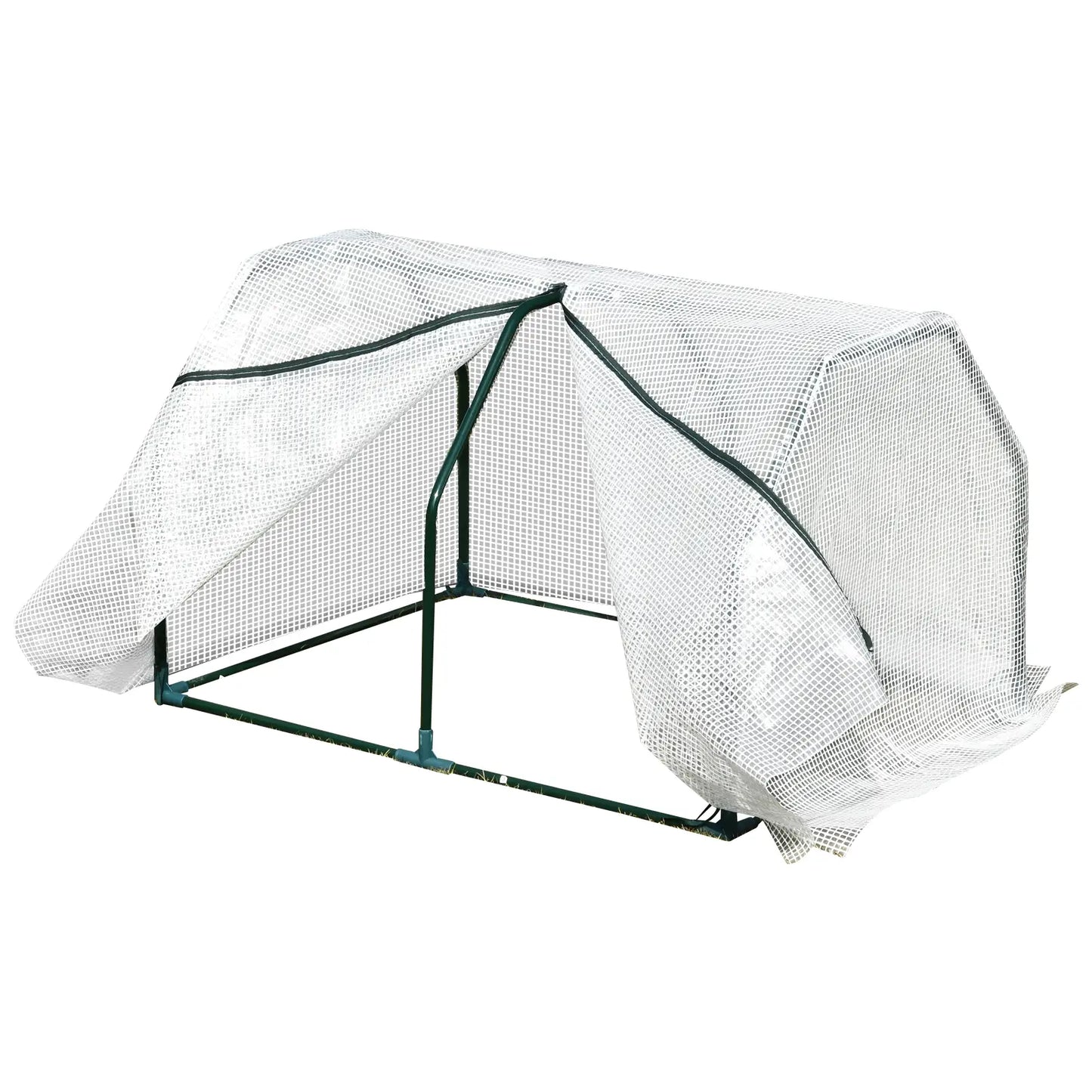 39" x 28" x 24" Portable Mini Greenhouse, PE Grow House, Zipper Door, Steel Frame Mini Greenhouses at Gallery Canada