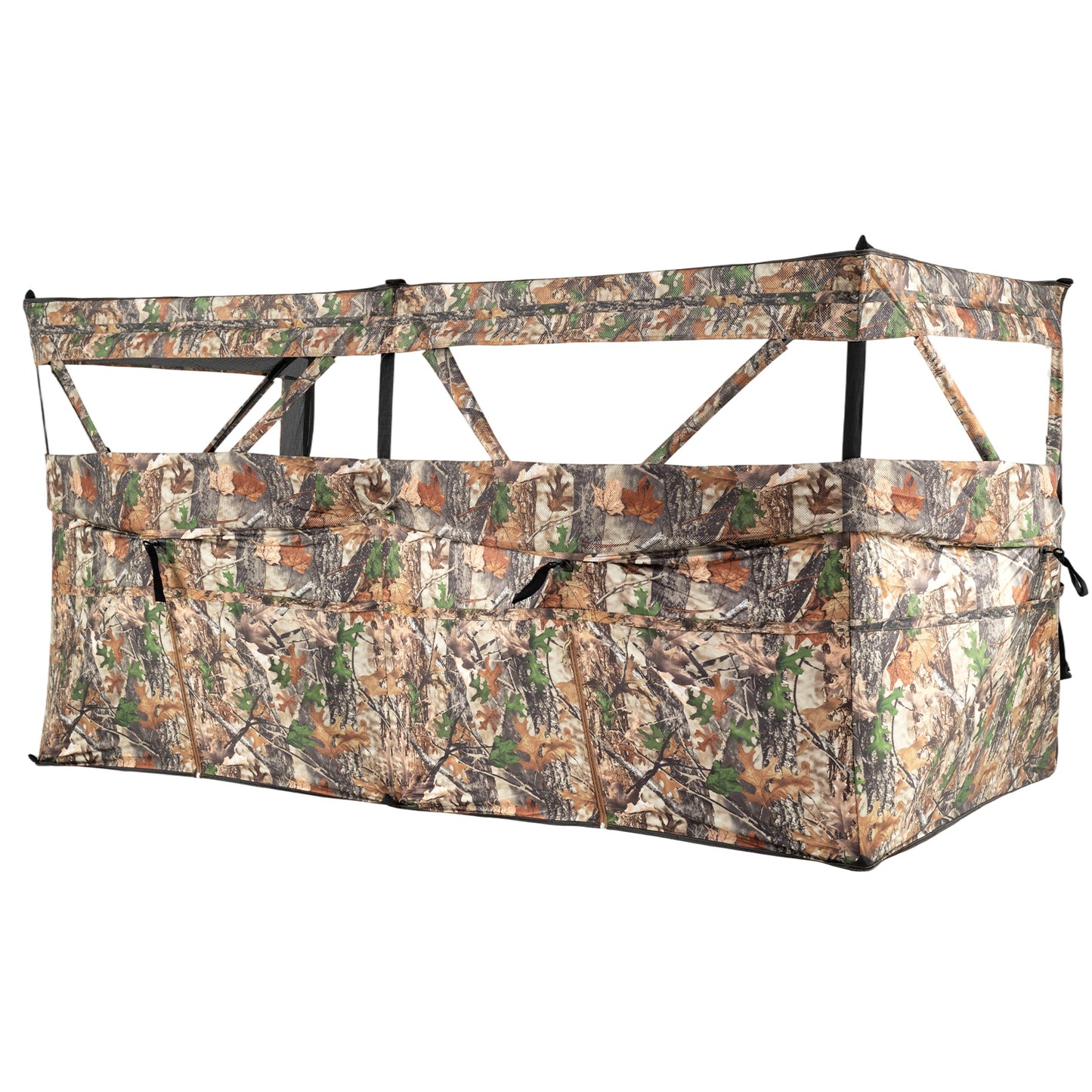 See-Through Hunting Blind Panel with Dog Door Pop up Waterflow Blind for 1-3 People, Camouflage Tents Camouflage at Gallery Canada