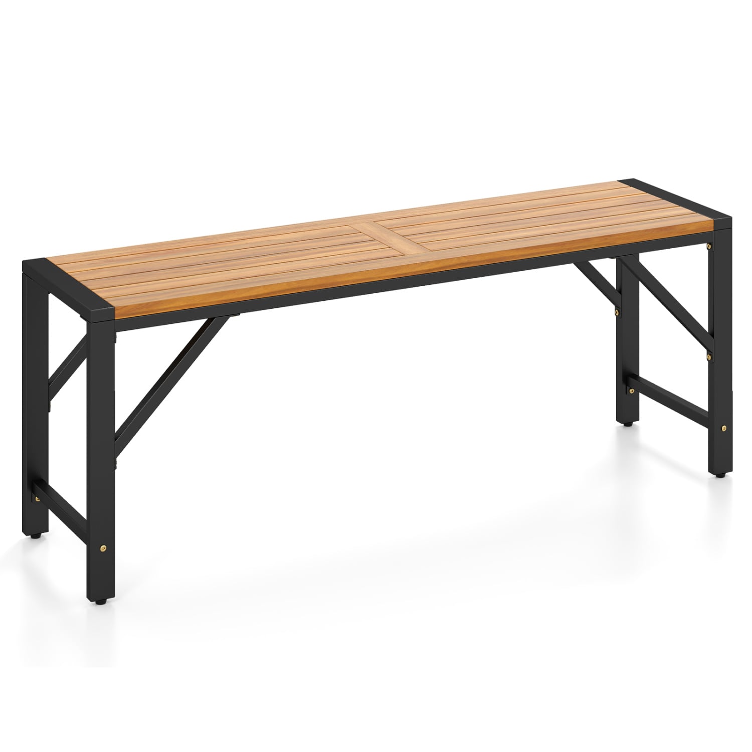 Acacia Wood Outdoor Bench 47.5