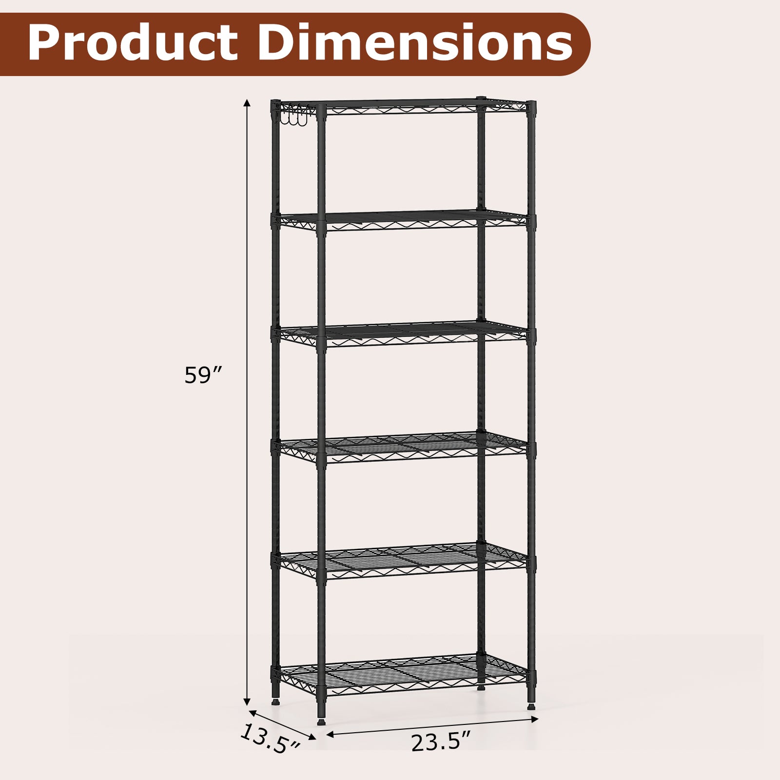 Set of 2 4-Tier Metal Storage Shelving Unit with V-Shaped Wire Rack and 1000 LBS Capacity, Black Garages at Gallery Canada