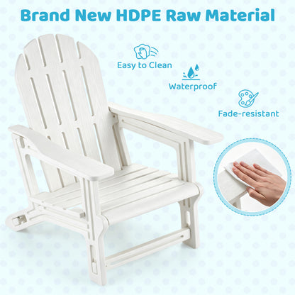 Kids Patio Seating Set of 2, White