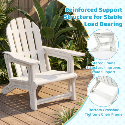 Kids Patio Seating Set of 2, White
